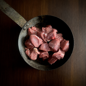 Diced Goat