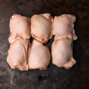 Chicken Thighs 1kg (Skin on, Bone in)