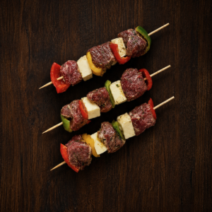 Lamb & Halloumi Kebab